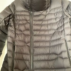 Long north face puffer jacket